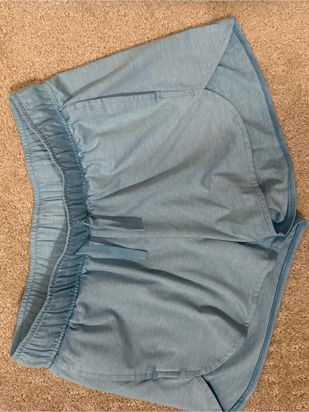 all in motion Light Blue Girls Athletic Shorts